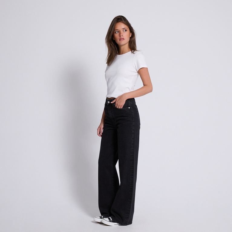 High waist wide jeans "Boulevard"